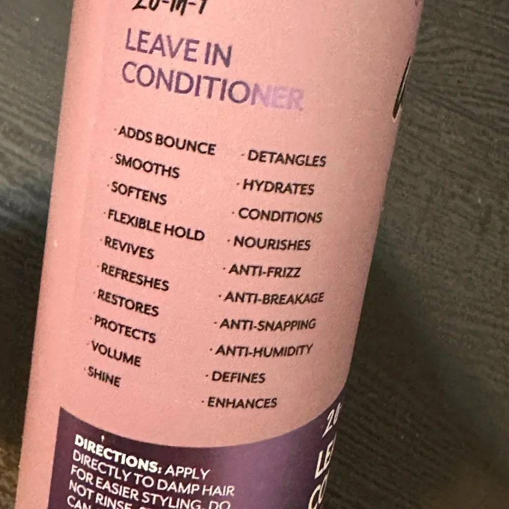 Curltrix What a Curl Wants 20 in 1 Leave in Conditioner Spray 8‎ oz